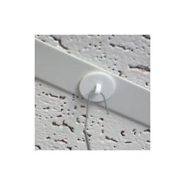 GeckoTeq Adhesive Ceiling Eye white - 20mm - per one