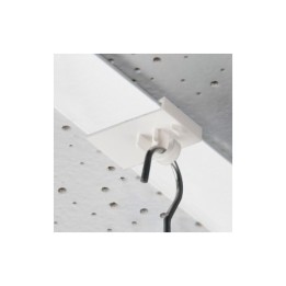 GeckoTeq 2kg Ceiling mini Clamp white plastic - per one