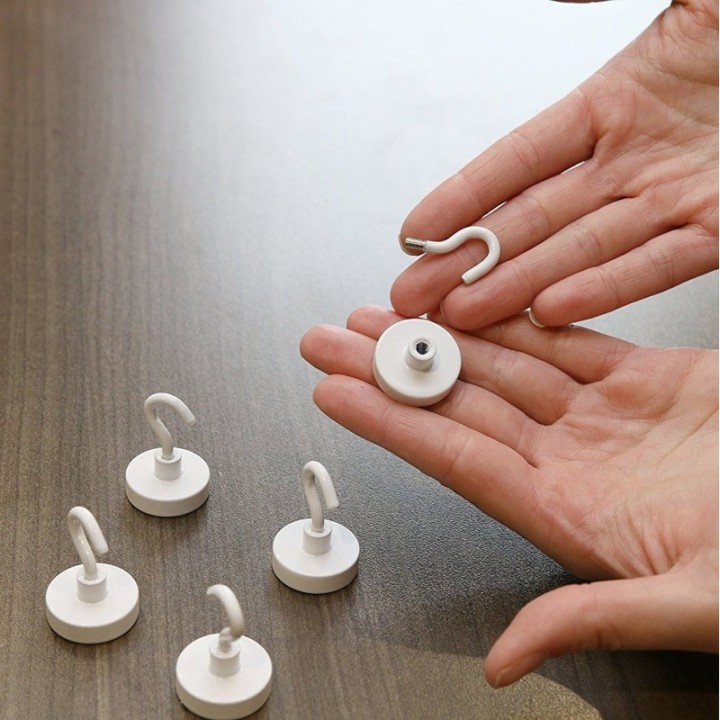 GeckoTeq Ceiling Magnet with Hook – 5kg