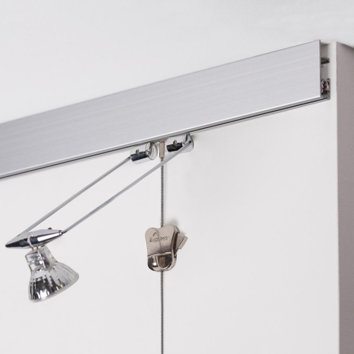 STAS Multirail Luminaire - chrome