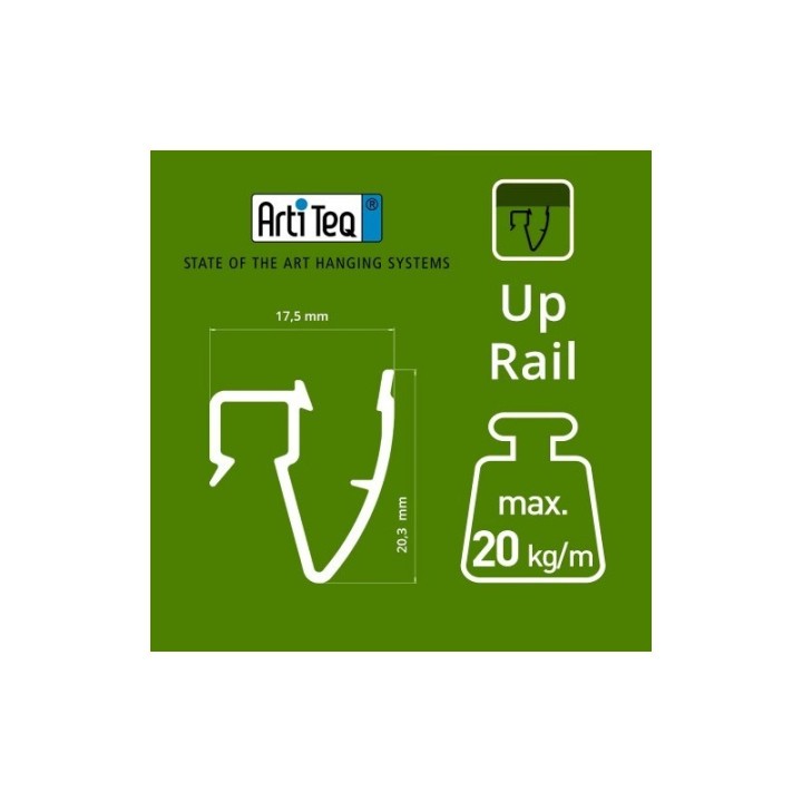 Artiteq Up Rail Plafond Clip