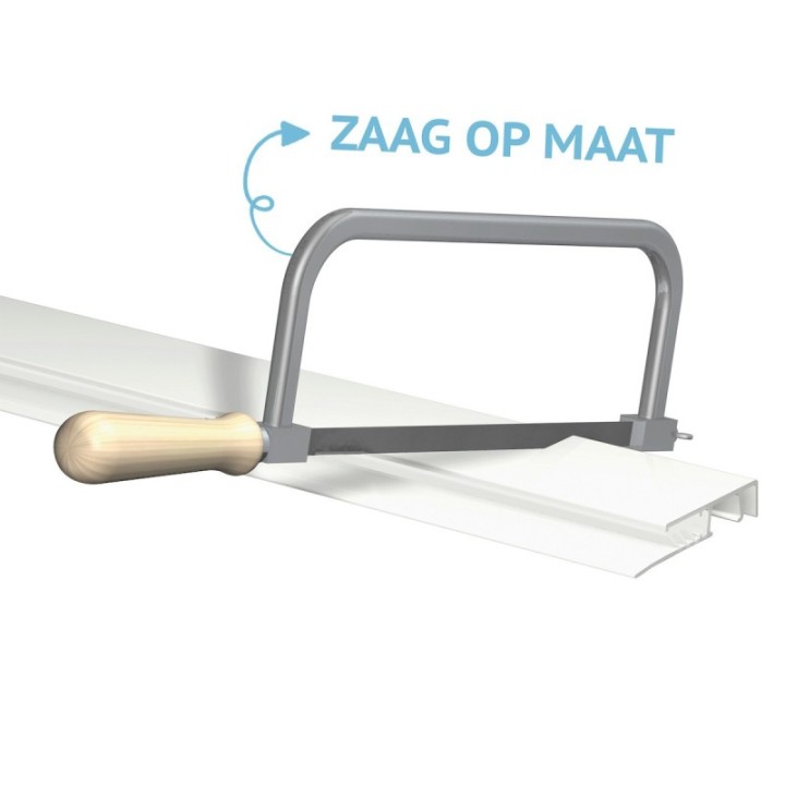 Tapijt Wandkleed Rail incl. 2 Velcro strips - icm de Artiteq Click Rail Pro