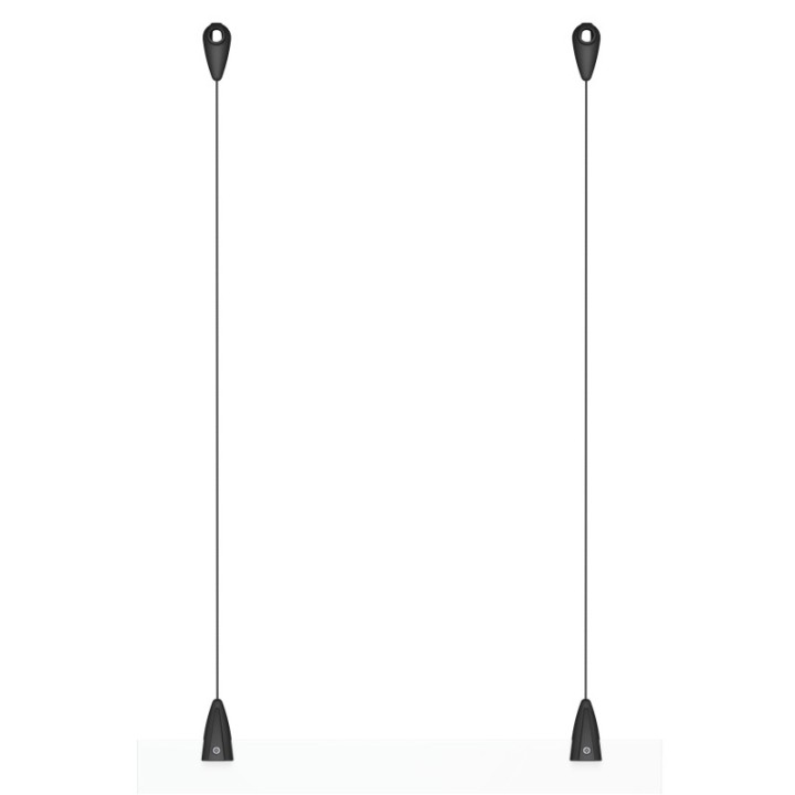 Artiteq Uni Grip Ceiling suspension system incl. 1 black steel wire - 10kg
