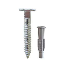 GeckoTeq T-Schroef veiligheidsschroef incl. 8,0mm plug