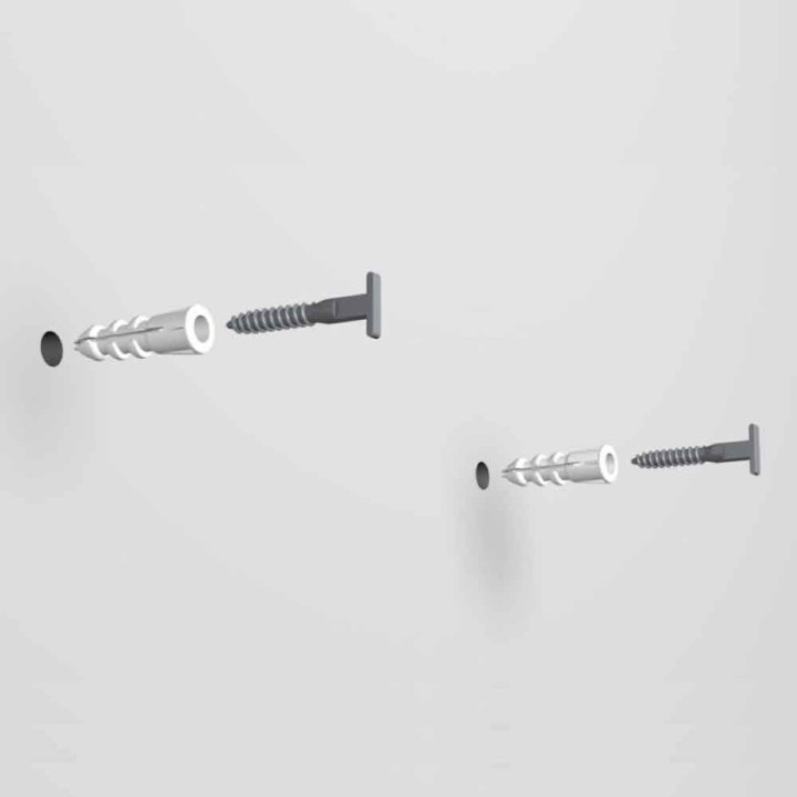 GeckoTeq T-Schroef veiligheidsschroef incl. 8,0mm plug