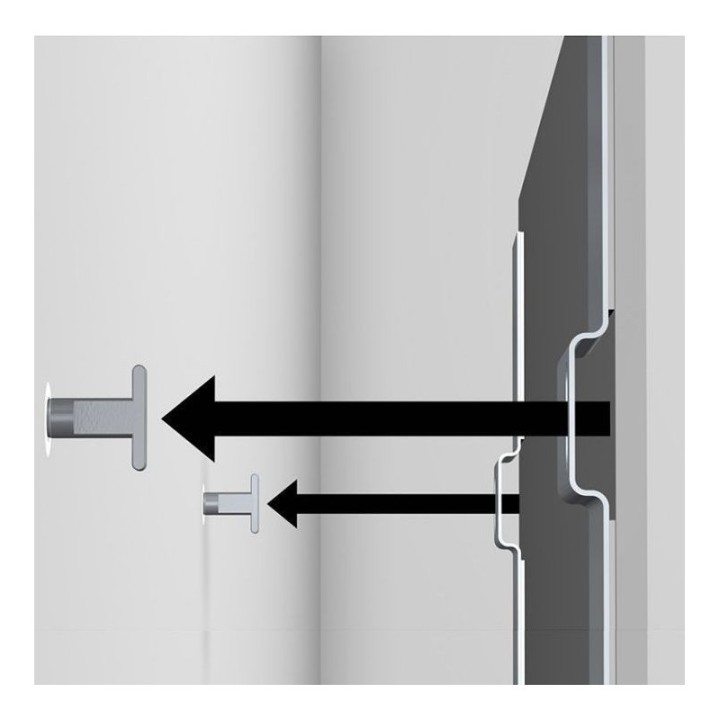 GeckoTeq T-Screw safety screw incl. 8.0mm plug