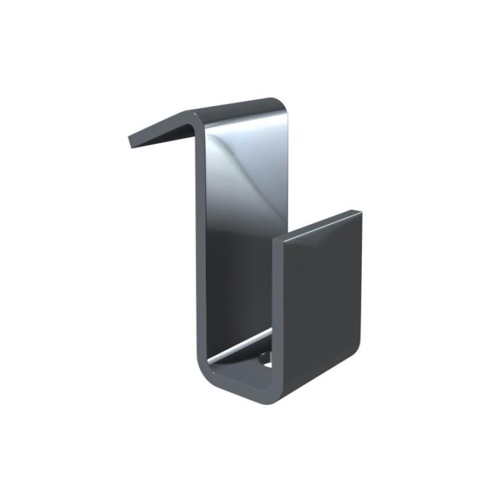 GeckoTeq Scheidingswandhaak 4kg - 20x8x10x11mm