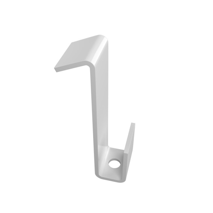 GeckoTeq Scheidingswandhaak 4kg - 35x8x10x11mm