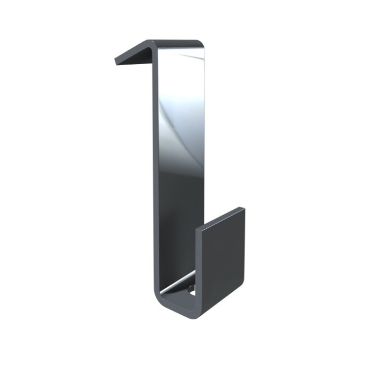 GeckoTeq Partition wall hook 4kg - 35x8x10x11mm
