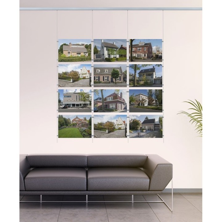 Artiteq Display-It Schroefklem 2-4mm enkel