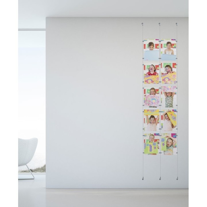 Artiteq Display-It Schroefklem 2-4mm enkel
