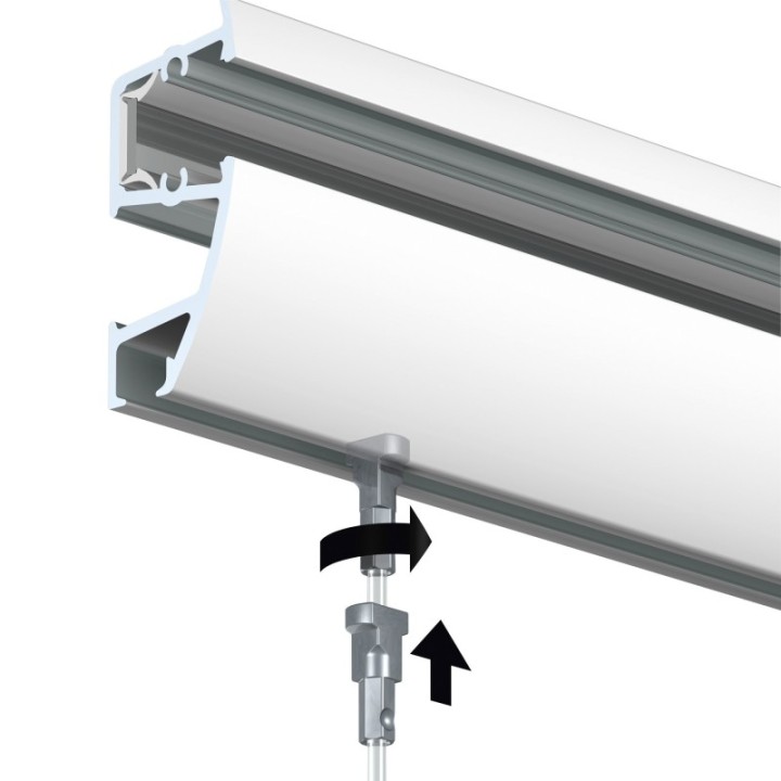 Artiteq Combi Rail Pro met LED Compleet Set