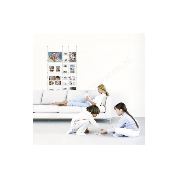 Clamp for Display-It Solo Set double - 3-6mm
