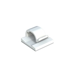 GeckoTeq Zelfklevende kabelhaak – Nylon wit