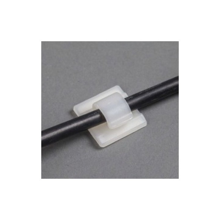 GeckoTeq Self-Adhesive Cablehook – Nylon white