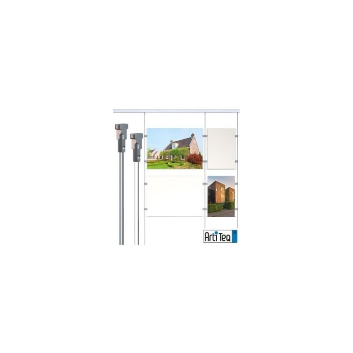 Artiteq 2mm Twister Suspension Rod in 2 colours - 200cm