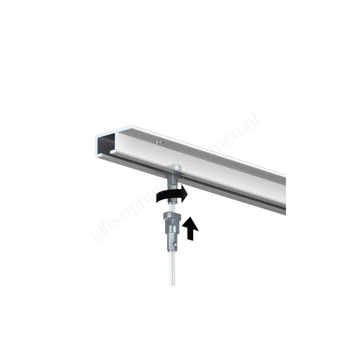 Artiteq 2,0mm Twister Suspension Rod in white - 20kg