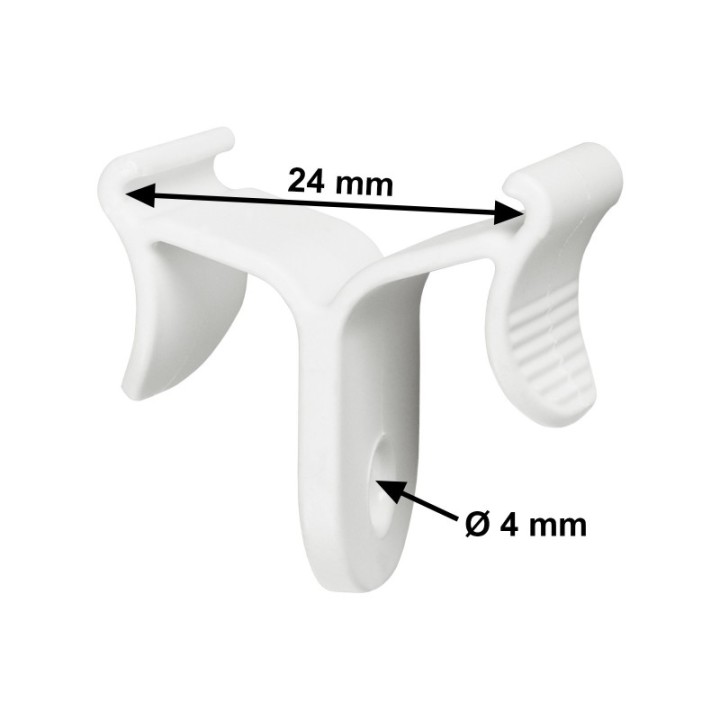 GeckoTeq Plafond Klem in wit - 5kg