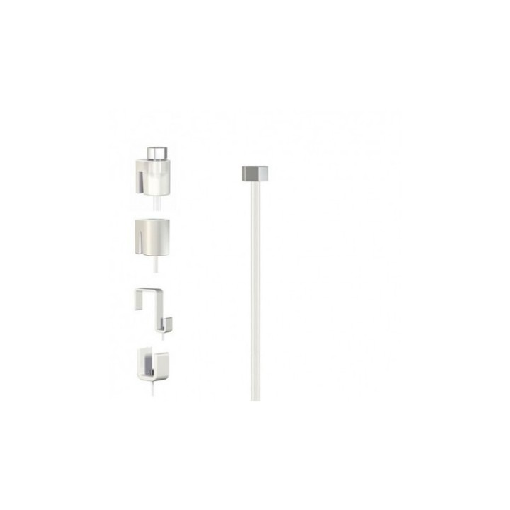 Artiteq Perlon Cord with Hexglider 'Crystal Clear’ - 2.0 mm Ø