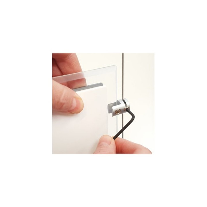 Clamp for Display-It Solo Set double - 3-6mm