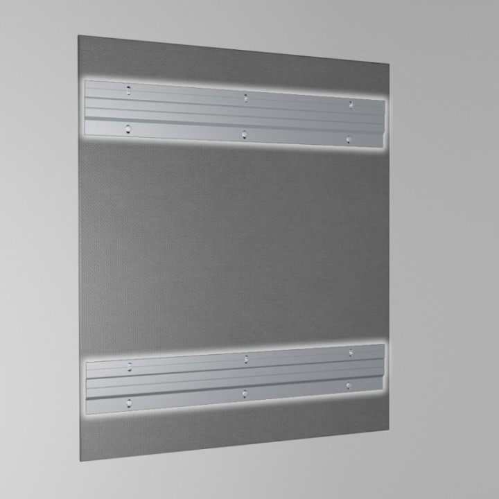 GeckoTeq Franse Cleat Systeem Ophang Rail - per set van 2
