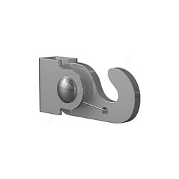 Artiteq Clamp hook 4x4mm steel - 40kg