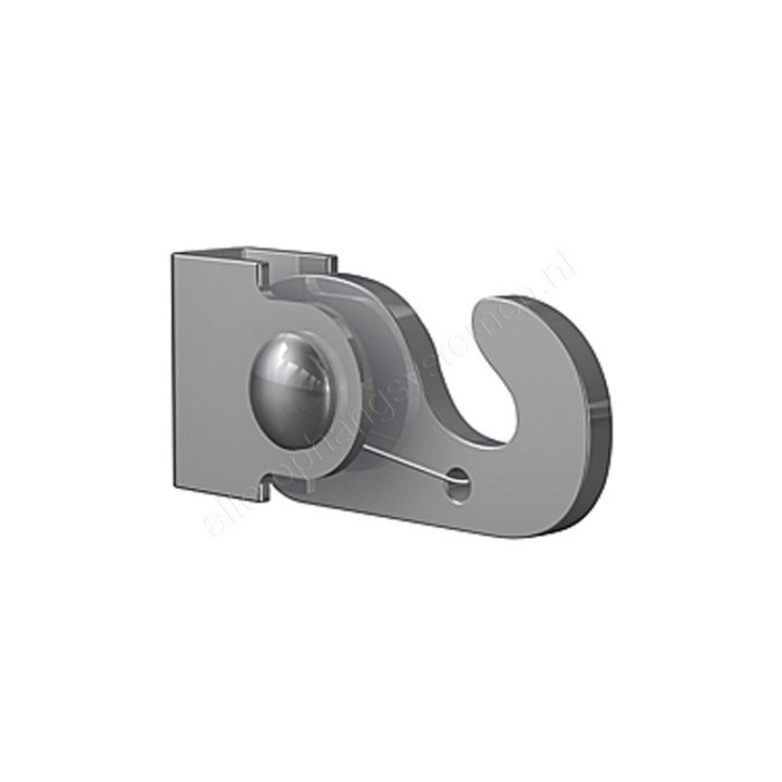 Artiteq Clamp hook 4x4mm steel - 40kg