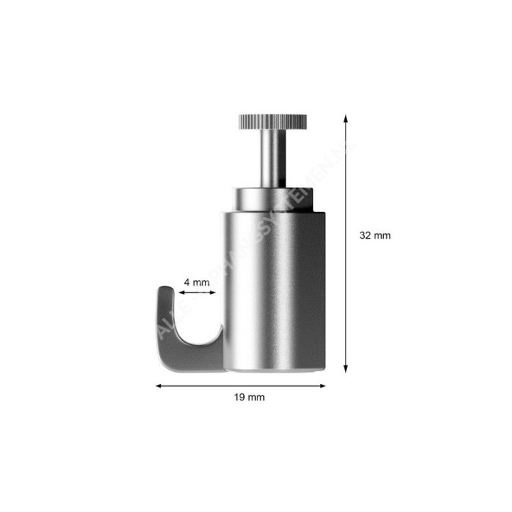 GeckoTeq Self-Locking Picture Hook - 15kg