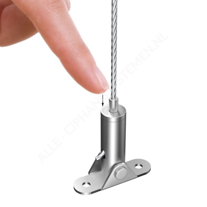 GeckoTeq Hinged Self-locking panel ridge - 16/24kg