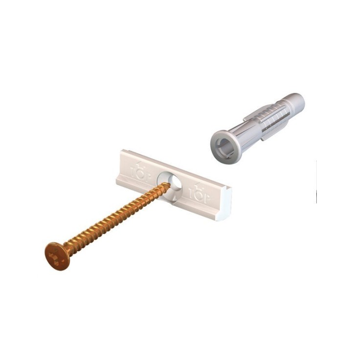 Artiteq Contour Rail Click & Connect Wall Clip