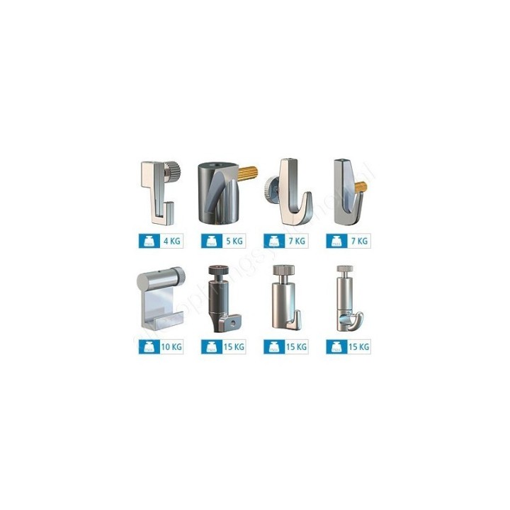 Artiteq Hanging Hook brass - 5kg