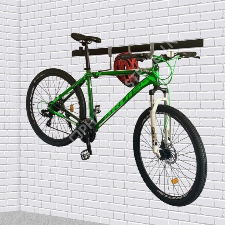 GeckoTeq Bicycle Suspension System Set for 1 Bike & 2 Helmets - GSH118