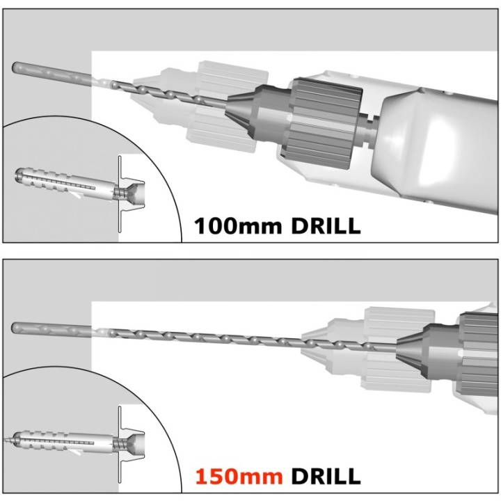 GeckoTeq Concrete Drill Bit - 6mm