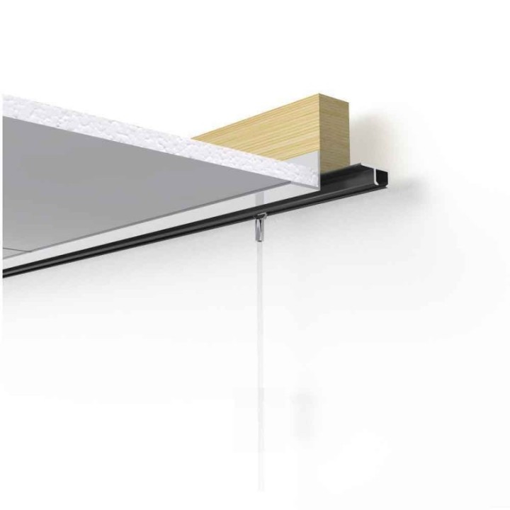Artiteq Top Rail black Set 200cm - 20kg (set)