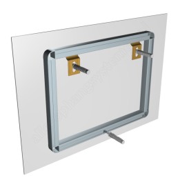 GeckoTeq Anti-Diefstalsysteem voor aluminium lijsten