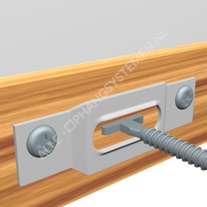 GeckoTeq Anti-Theft system for wooden frames