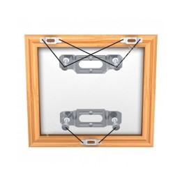 GeckoTeq Anti-Theft system for wooden frames