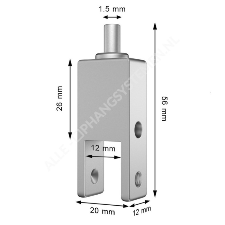 GeckoTeq Ceiling Ratched suspension system 12mm - 20kg