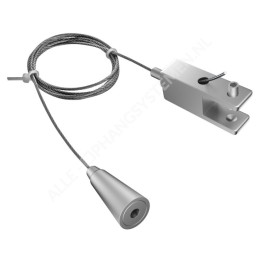 GeckoTeq Zelfremmend Plafondnok Kabelsysteem 12mm