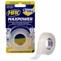 HPX Max Power Transparant - 19mm Dubbelzijdig DiBond Tape