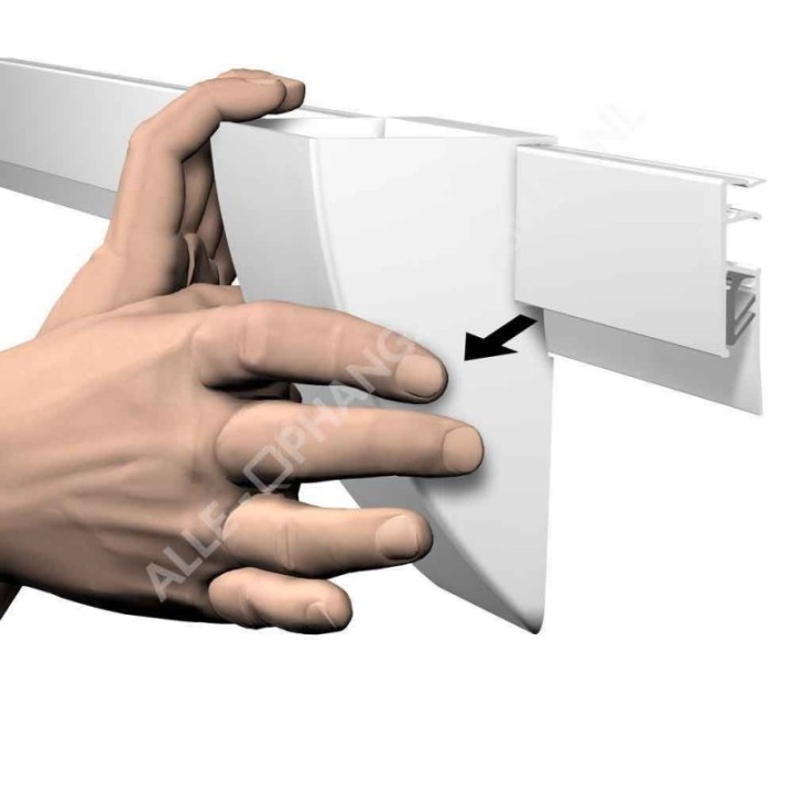 Artiteq Info Rail Storage Clip - in 2 colours