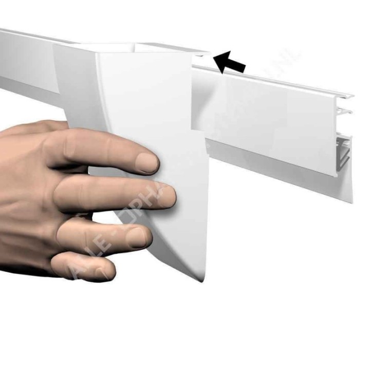Artiteq Info Rail Storage Clip - in 2 kleuren