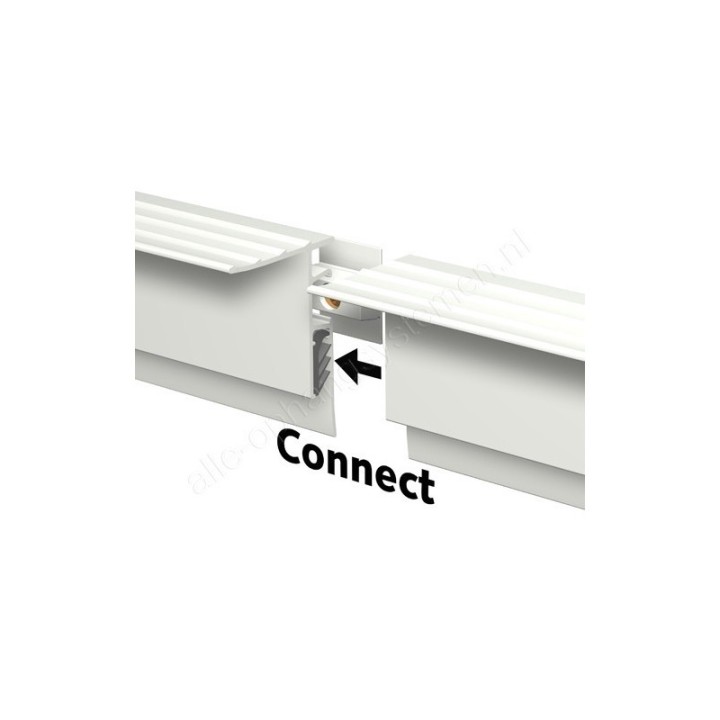 Artiteq Info Rail+ (incl. end caps and mounting materials) - 200cm