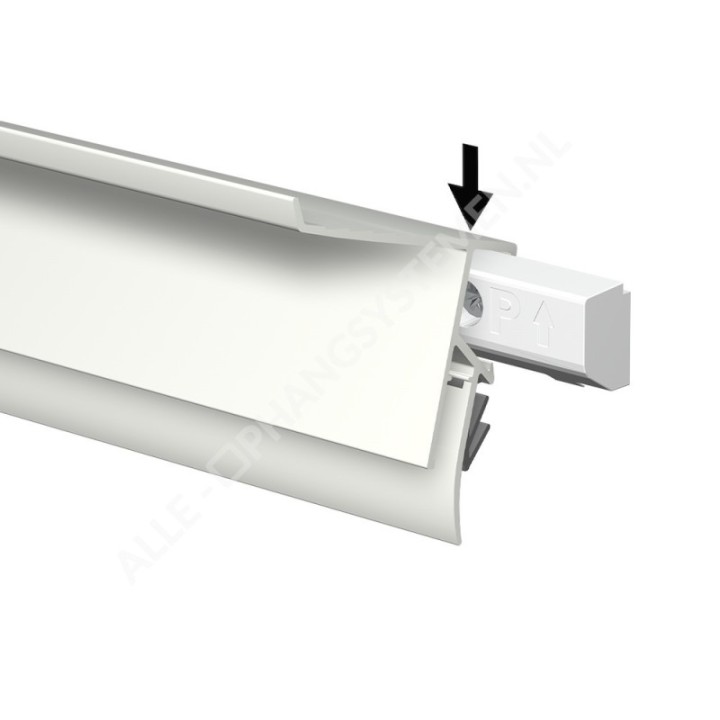 Artiteq Info Rail+ (incl. end caps and mounting materials) - 200cm