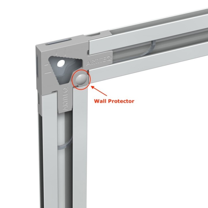 Artiteq self-adhesive DiBond Rails per piece in 7 dimensions