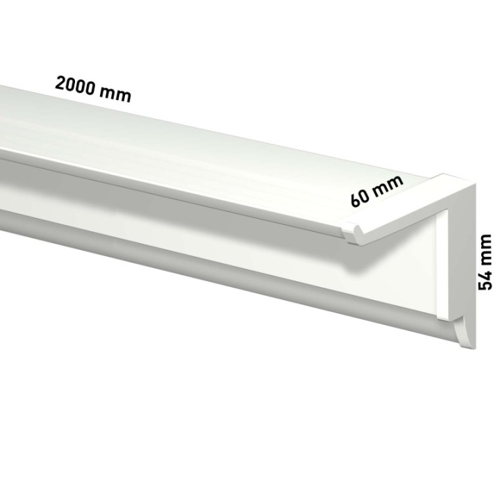 Artiteq Info Rail+ incl. eindkapjes en bevestigingsmaterialen